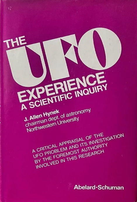 Book Cover of THE UFO EXPERIENCE: A SCIENTIFIC INQUIRY