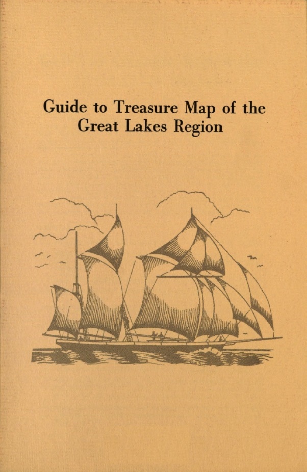 Book Cover of GUIDE TO TREASURE MAP OF THE GREAT LAKES REGION