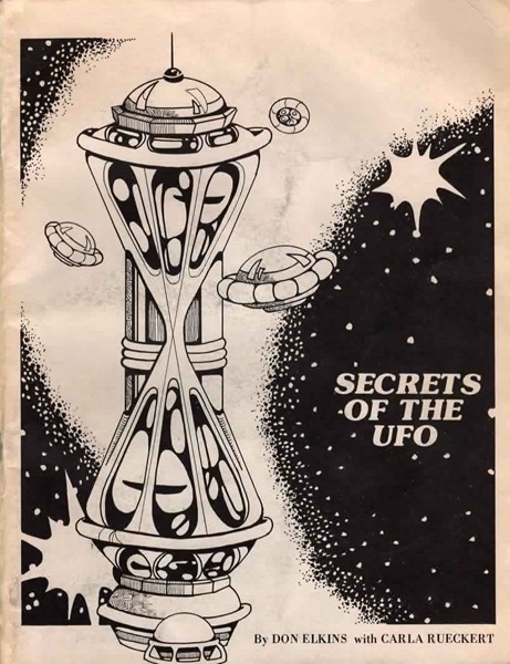 Book Cover of SECRETS OF THE UFO