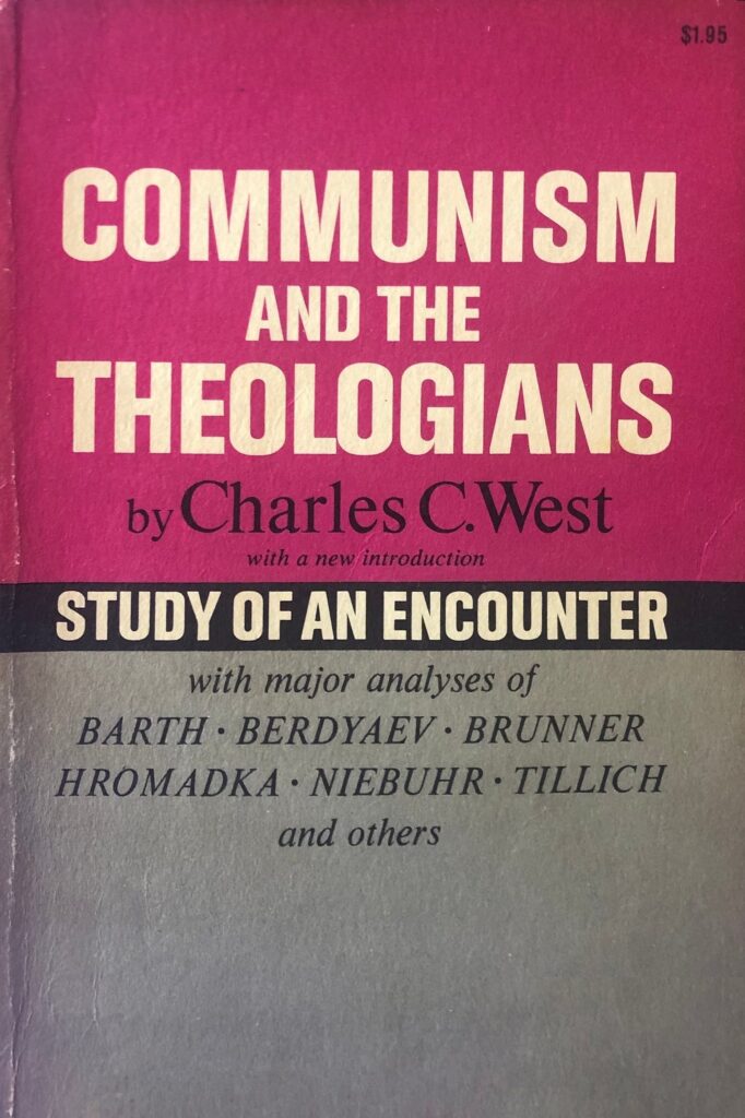 Book Cover of COMMUNISM AND THE THEOLOGIANS: STUDY OF AN ENCOUNTER