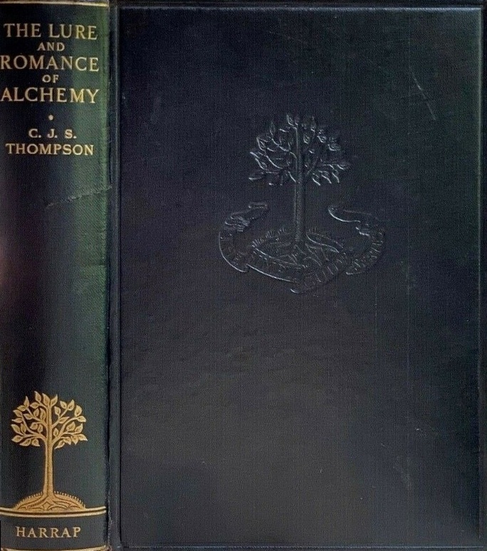 Book Cover of THE LURE AND ROMANCE OF ALCHEMY