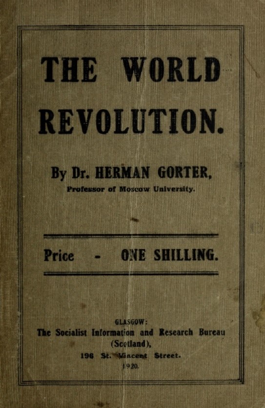 Book Cover of THE WORLD REVOLUTION