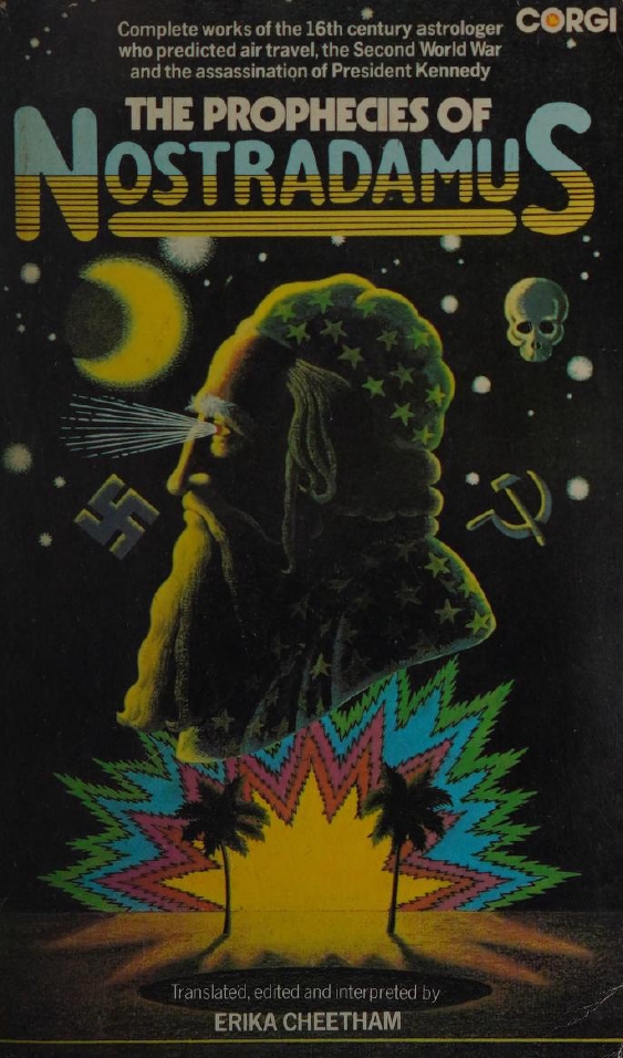 Book Cover of THE PROPHECIES OF NOSTRADAMUS