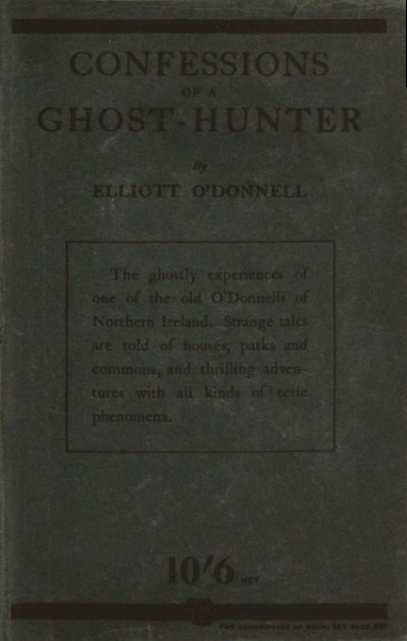 Book Cover of CONFESSIONS OF A GHOST-HUNTER