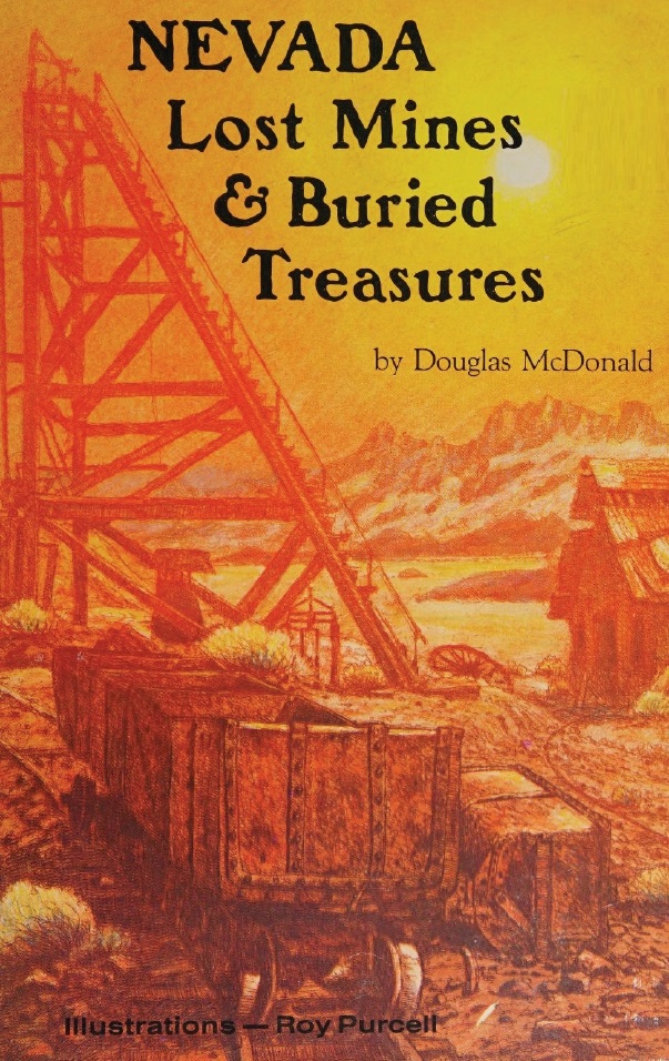 Book Cover of NEVADA LOST MINES & BURIED TREASURES