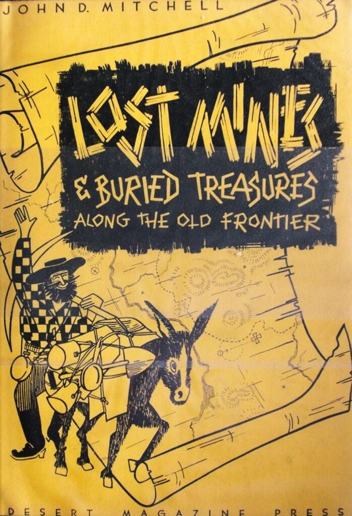 Book Cover of LOST MINES & BURIED TREASURES ALONG THE OLD FRONTIER