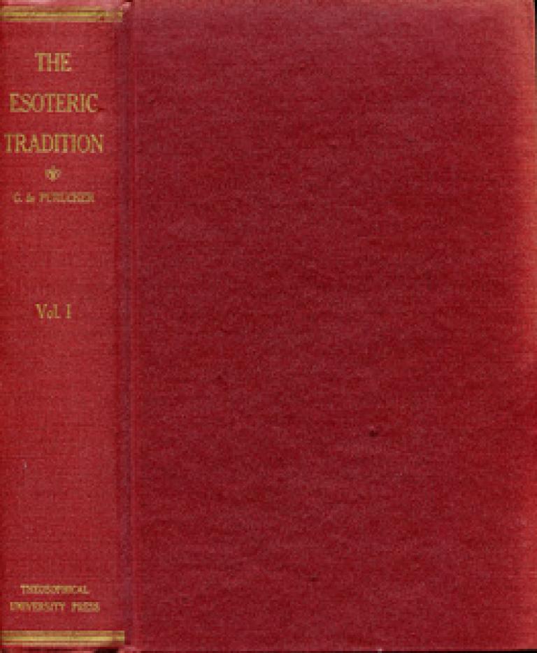 Book Cover of THE ESOTERIC TRADITION