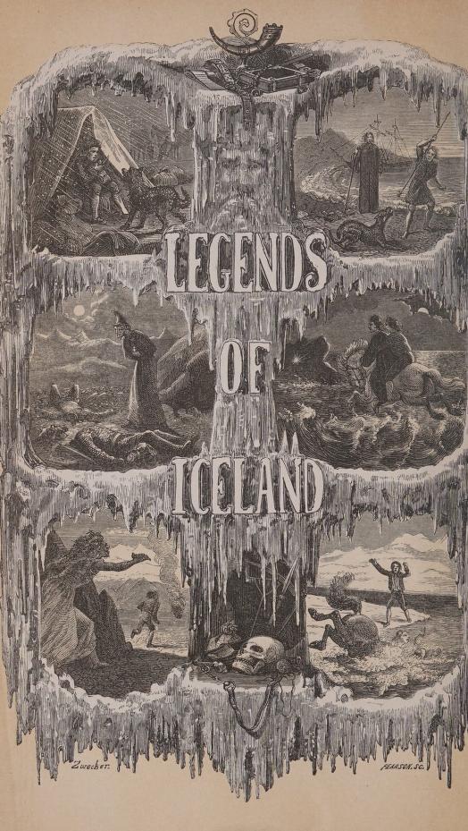 Book Cover of ICELANDIC LEGENDS