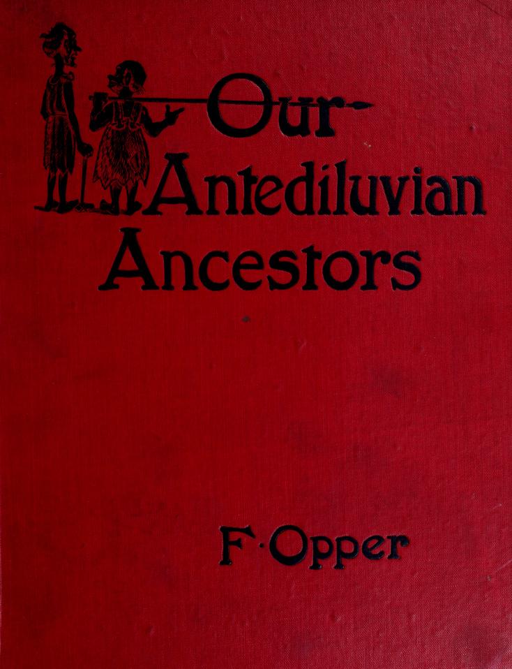 Book Cover of OUR ANTEDILUVIAN ANCESTORS