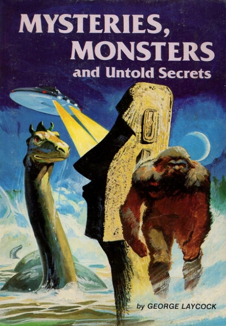 Book Cover of MYSTERIES, MONSTERS, AND UNTOLD SECRETS