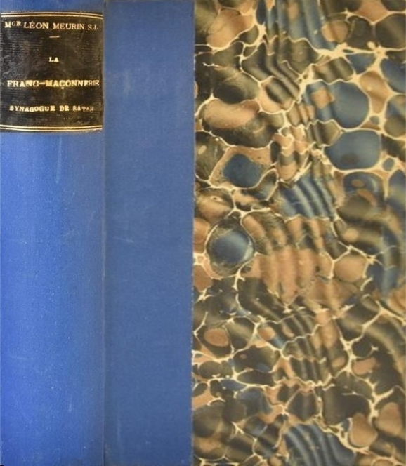 Book Cover of LA FRANC-MAÇONNERIE, SYNAGOGUE DE SATAN