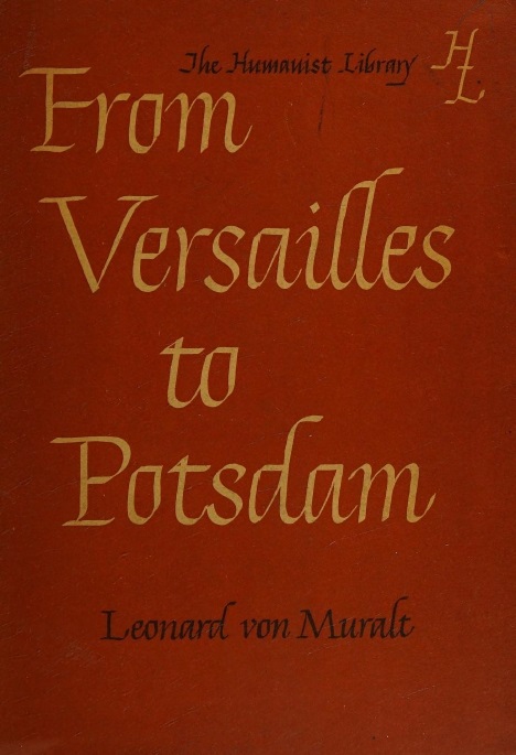 Book Cover of FROM VERSAILLES TO POTSDAM