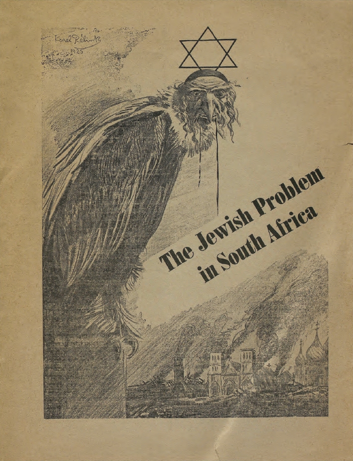 Book Cover of THE JEWISH PROBLEM IN SOUTH AFRICA