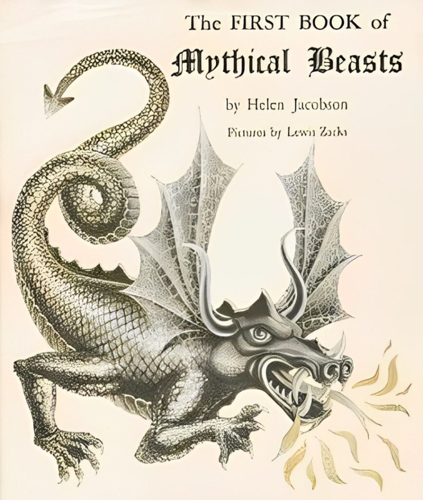 Book Cover of THE FIRST BOOK OF MYTHICAL BEASTS