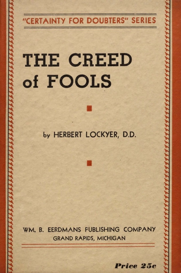 Book Cover of THE CREED OF FOOLS