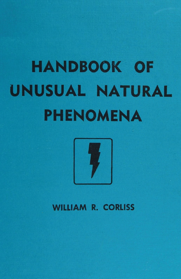 Book Cover of HANDBOOK OF UNUSUAL NATURAL PHENOMENA