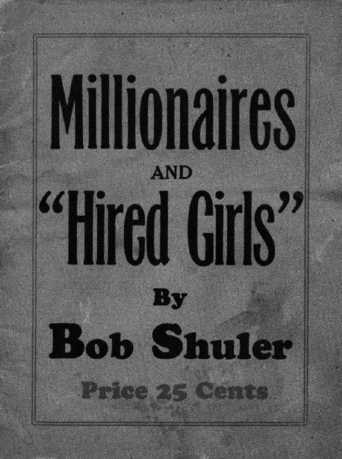 Book Cover of MILLIONAIRES AND “HIRED GIRLS”