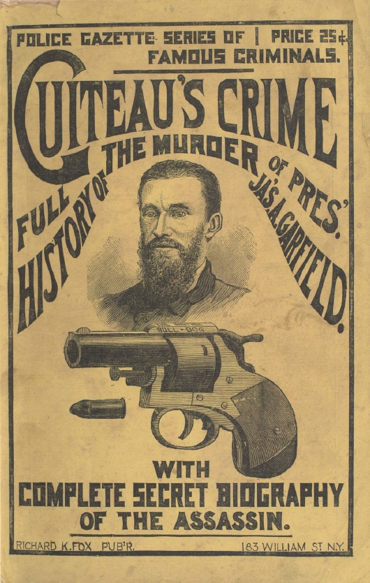 Book Cover of GUITEAU’S CRIME. : THE FULL HISTORY OF THE MURDER OF PRESIDENT JAMES A. GARFIELD. WITH COMPLETE SECRET BIOGRAPHY OF THE ASSASSIN