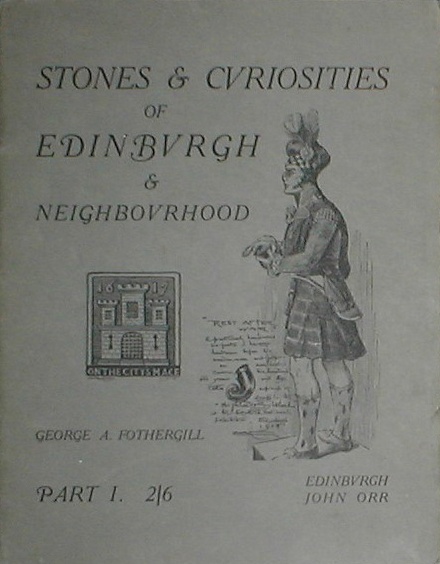 Book Cover of STONES & CURIOSITIES OF EDINBURGH AND NEIGHBOURHOOD