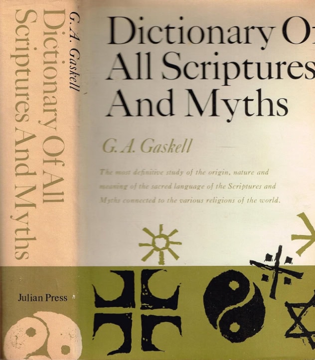Book Cover of DICTIONARY OF ALL SCRIPTURES AND MYTHS