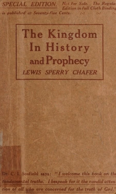 Book Cover of THE KINGDOM IN HISTORY AND PROPHECY