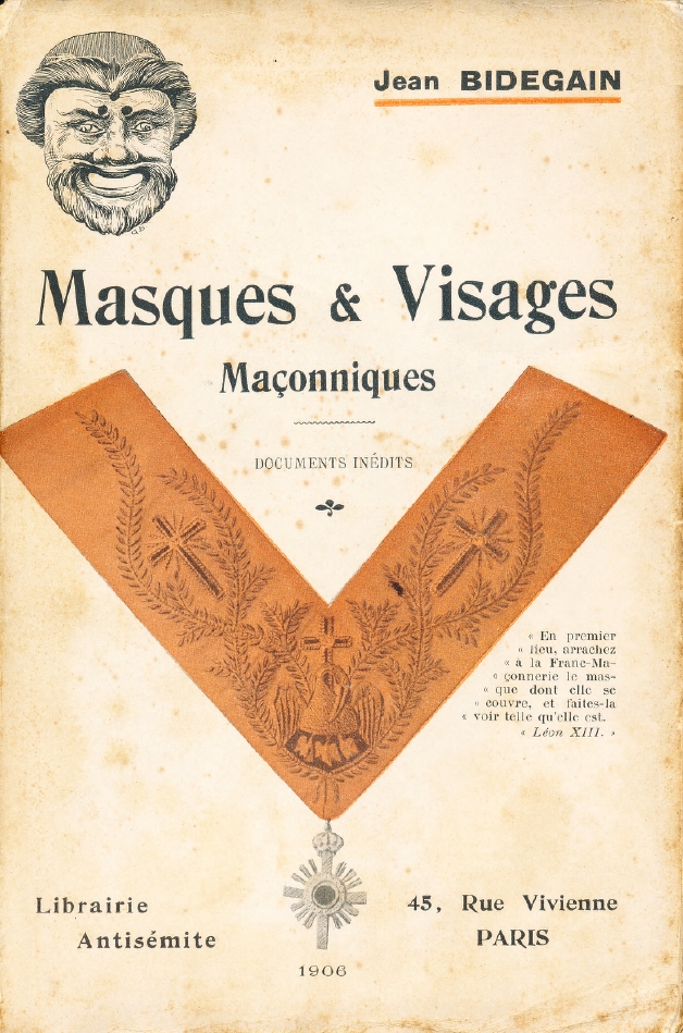 Book Cover of MASQUES ET VISAGES MAÇONNIQUES: DOCUMENTS INÉDITS