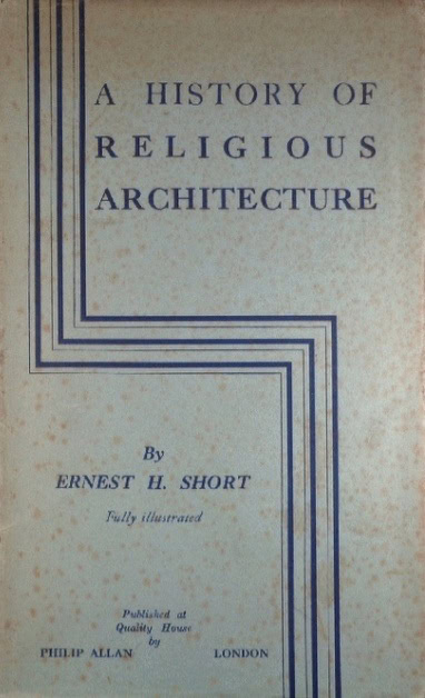 Book Cover of A HISTORY OF RELIGIOUS ARCHITECTURE