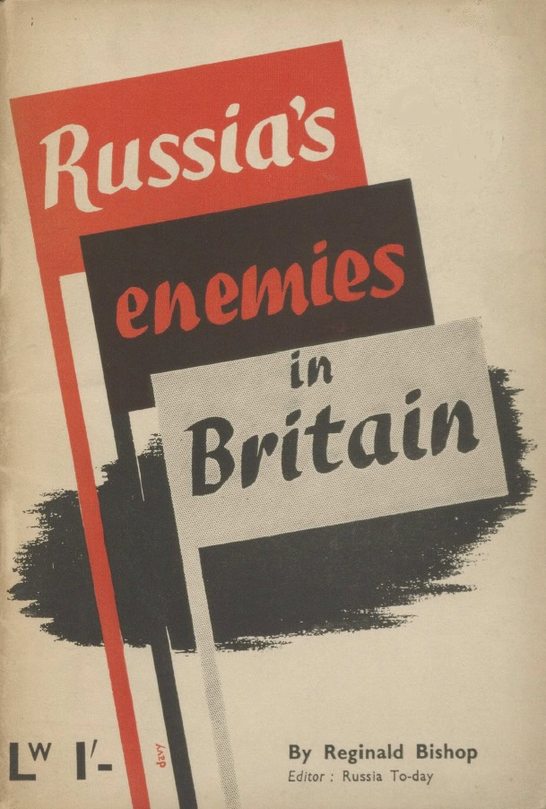 Book Cover of RUSSIA'S ENEMIES IN BRITAIN