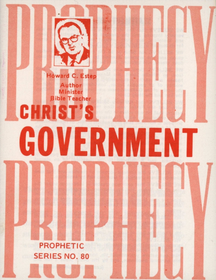 Book Cover of CHRIST’S GOVERNMENT