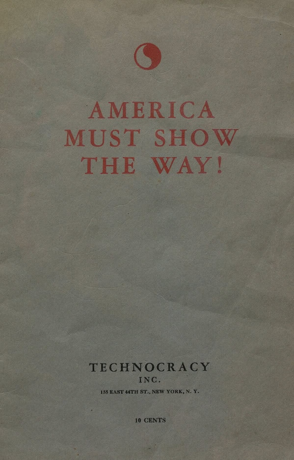 Book Cover of AMERICA MUST SHOW THE WAY!