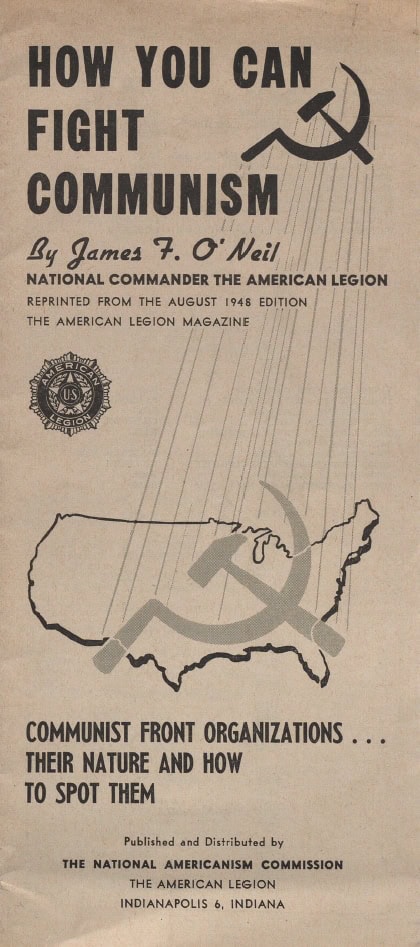 Book Cover of HOW YOU CAN FIGHT COMMUNISM: COMMUNIST FRONT ORGANIZATIONS: THEIR NATURE AND HOW TO SPOT THEM