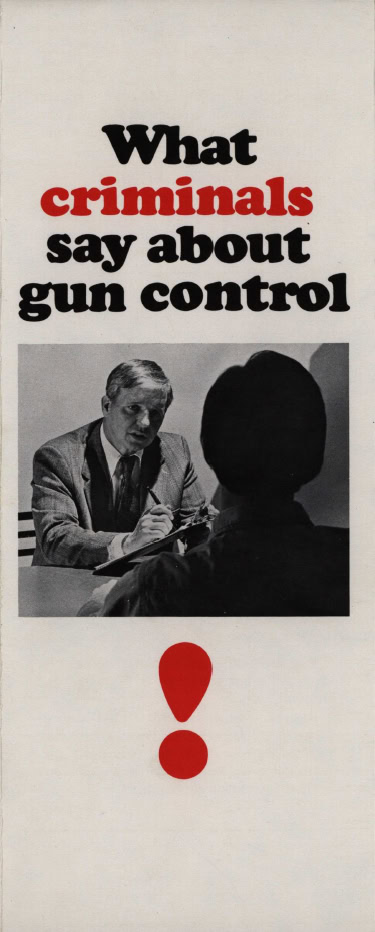 Book Cover of WHAT CRIMINALS SAY ABOUT GUN CONTROL