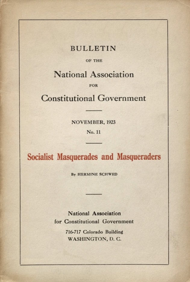 Book Cover of SOCIALIST MASQUERADES AND MASQUERADERS