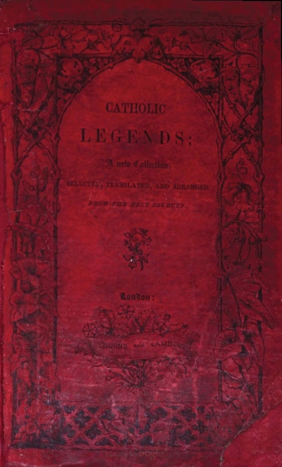 Book Cover of CATHOLIC LEGENDS AND STORIES