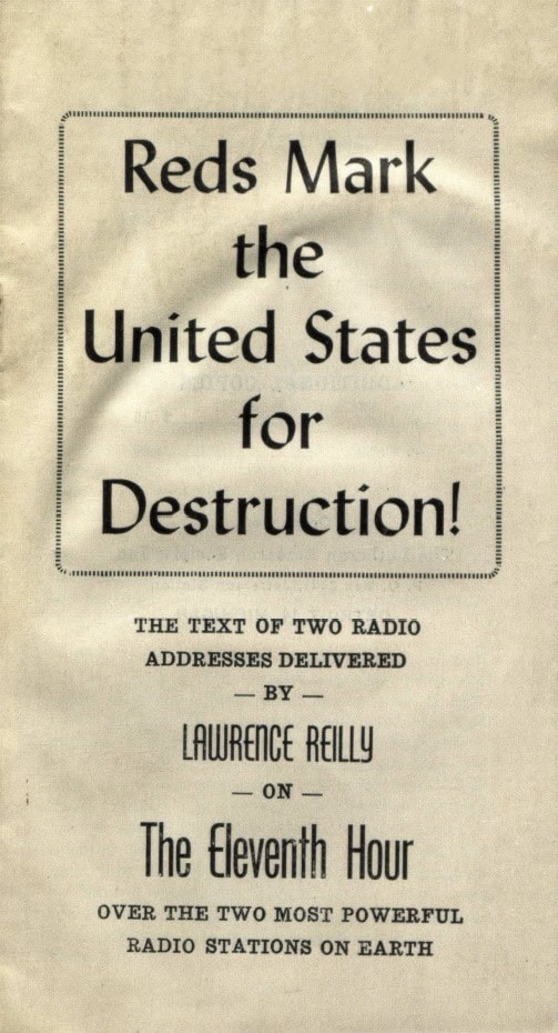 Book Cover of REDS MARK THE UNITED STATES FOR DESTRUCTION!