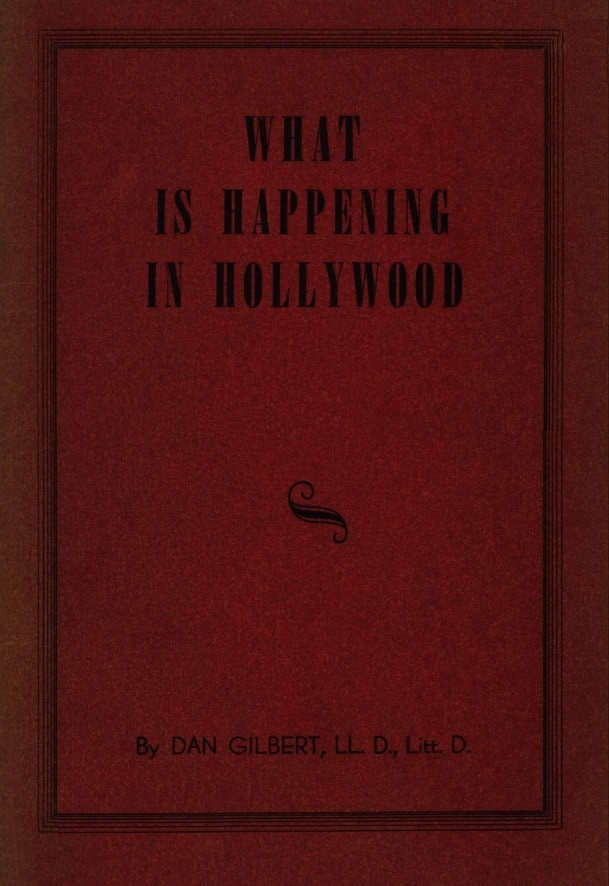Book Cover of WHAT IS HAPPENING IN HOLLYWOOD