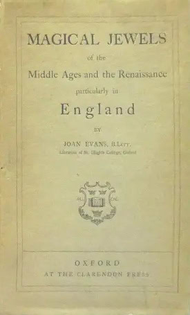 Book Cover of MAGICAL JEWELS OF THE MIDDLE AGES AND THE RENAISSANCE; PARTICULARLY IN ENGLAND
