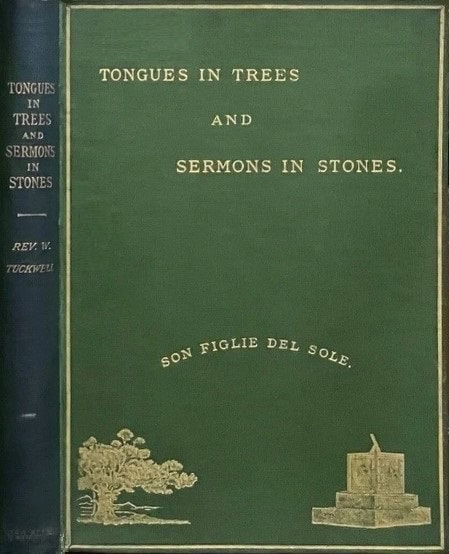 Book Cover of TONGUES IN TREES AND SERMONS IN STONES