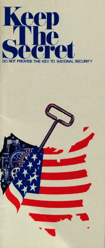 Book Cover of KEEP THE SECRET—DO NOT PROVIDE THE KEY TO NATIONAL SECURITY
