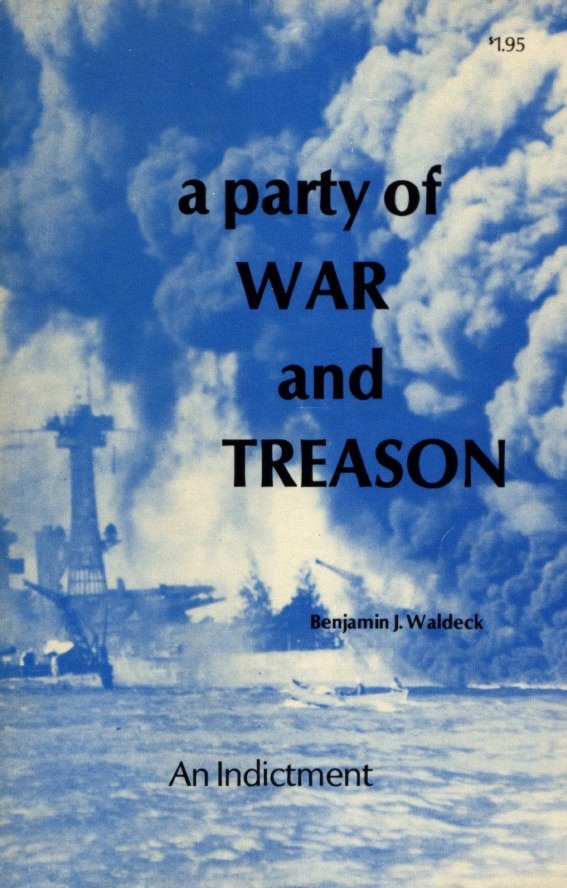 Book Cover of A PARTY OF WAR AND TREASON: AN INDICTMENT