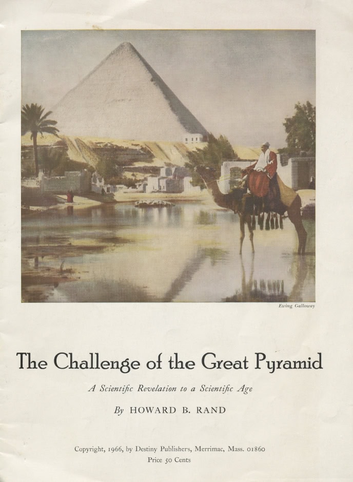 Book Cover of THE CHALLENGE OF THE GREAT PYRAMID: A SCIENTIFIC REVELATION TO A SCIENTIFIC AGE