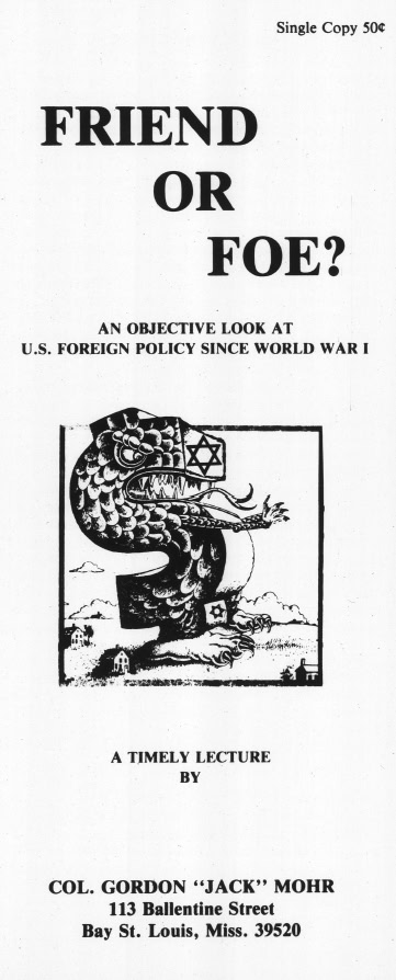 Book Cover of FRIEND OR FOE?: AN OBJECTIVE LOOK AT U.S. FOREIGN POLICY SINCE WORLD WAR I