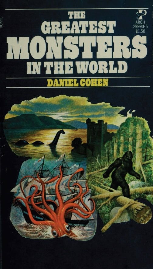 Book Cover of THE GREATEST MONSTERS IN THE WORLD
