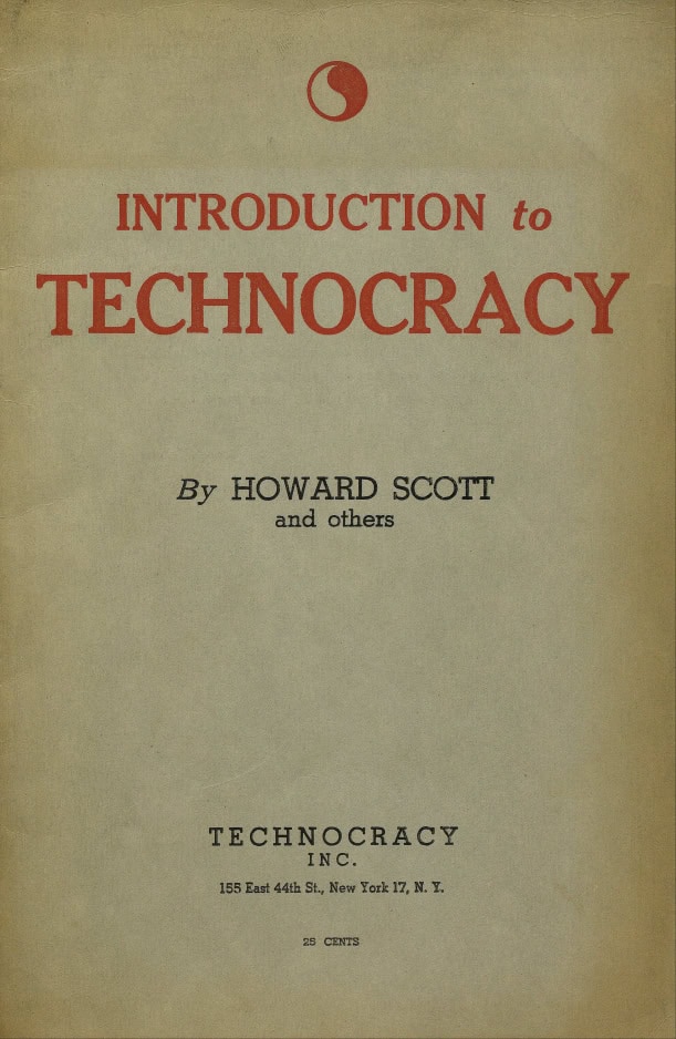 Book Cover of INTRODUCTION TO TECHNOCRACY