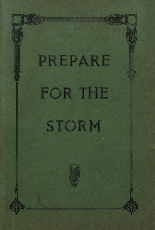 Book Cover of PREPARE FOR THE STORM