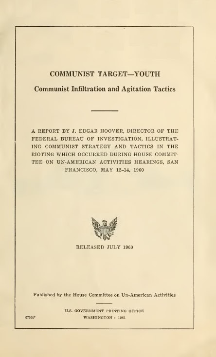 Book Cover of COMMUNIST TARGET—YOUTH: COMMUNIST INFILTRATION AND AGITATION TACTICS