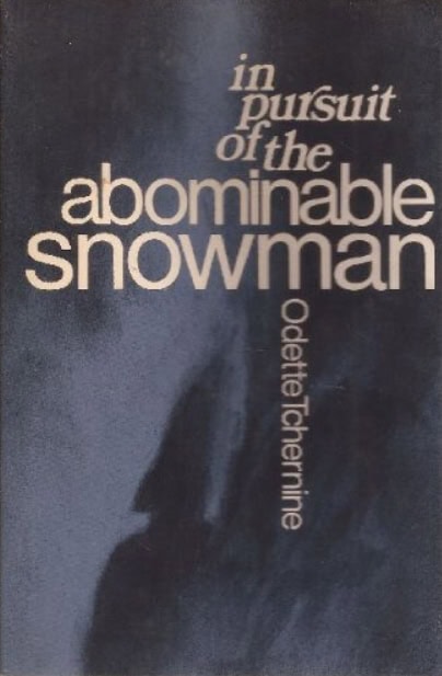 Book Cover of IN PURSUIT OF THE ABOMINABLE SNOWMAN