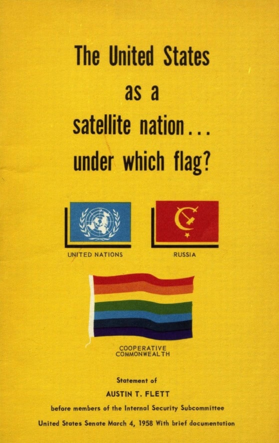 Book Cover of THE UNITED STATES AS A SATELLITE NATION—UNDER WHICH FLAG?