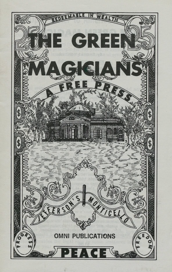 Book Cover of THE GREEN MAGICIANS