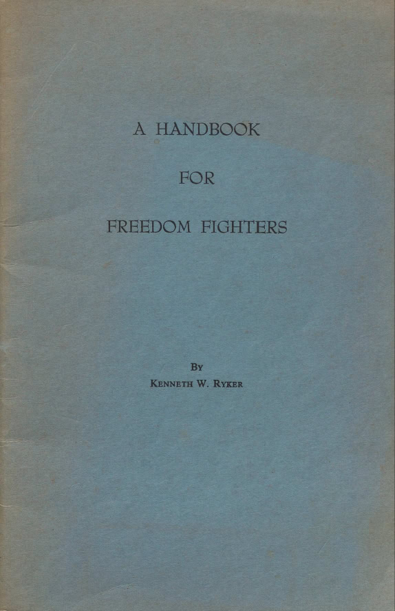 Book Cover of A HANDBOOK FOR FREEDOM FIGHTERS